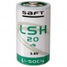 SAFT LS H20 — 3.6V