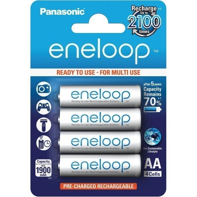 4x AA Eneloop - 2000mAh
